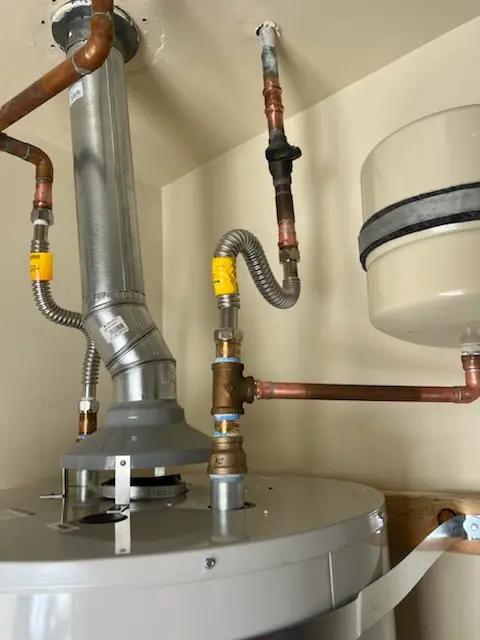 Water heater installation and plumbing repair in Prince Crossing